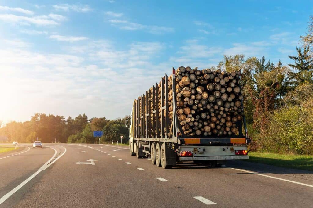 Transporte de madeira